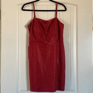 Red Glitter/Sparkly Dress